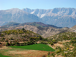 horsk panorama ped Leskovikem