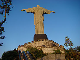 Cristo Redentor a eskalátory