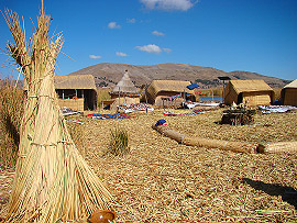 Los Uros, ostrov Chumi